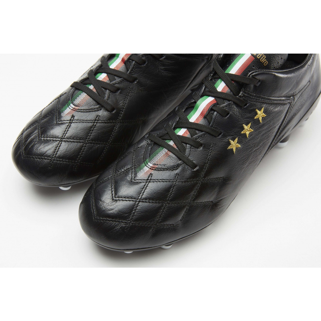 onpeilbaar ga werken Nationaal Pantofola d'Oro Superleggera Retro Football Boots | Black | Retrorugby®